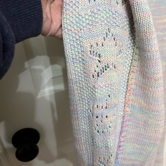 LoveShackFancy Toro Knit Pants- Pastel Rainbow - Picture 7 of 9
